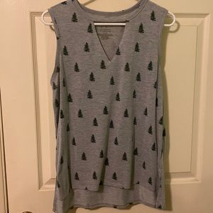 Grey High-Low Shirt